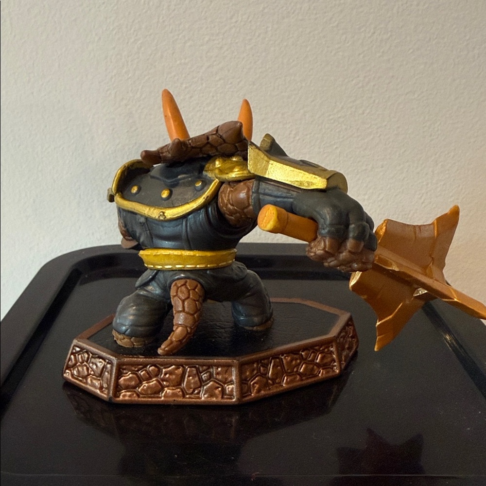 Skylanders Figure with Gold and Brown Accents - Picture 2 of 2